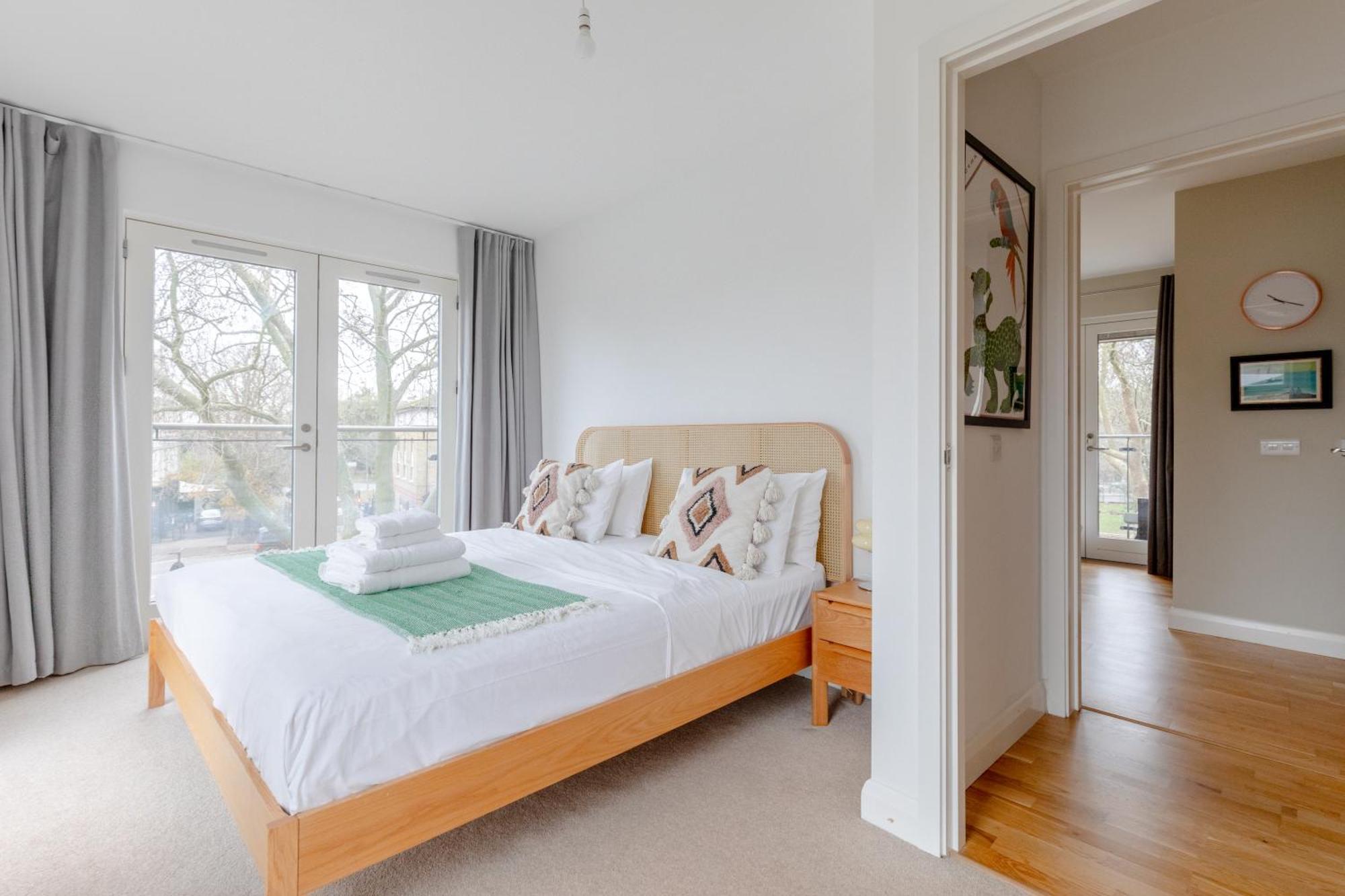 Appartamento & Modern 1bd Flat With Balcony Hackney! *