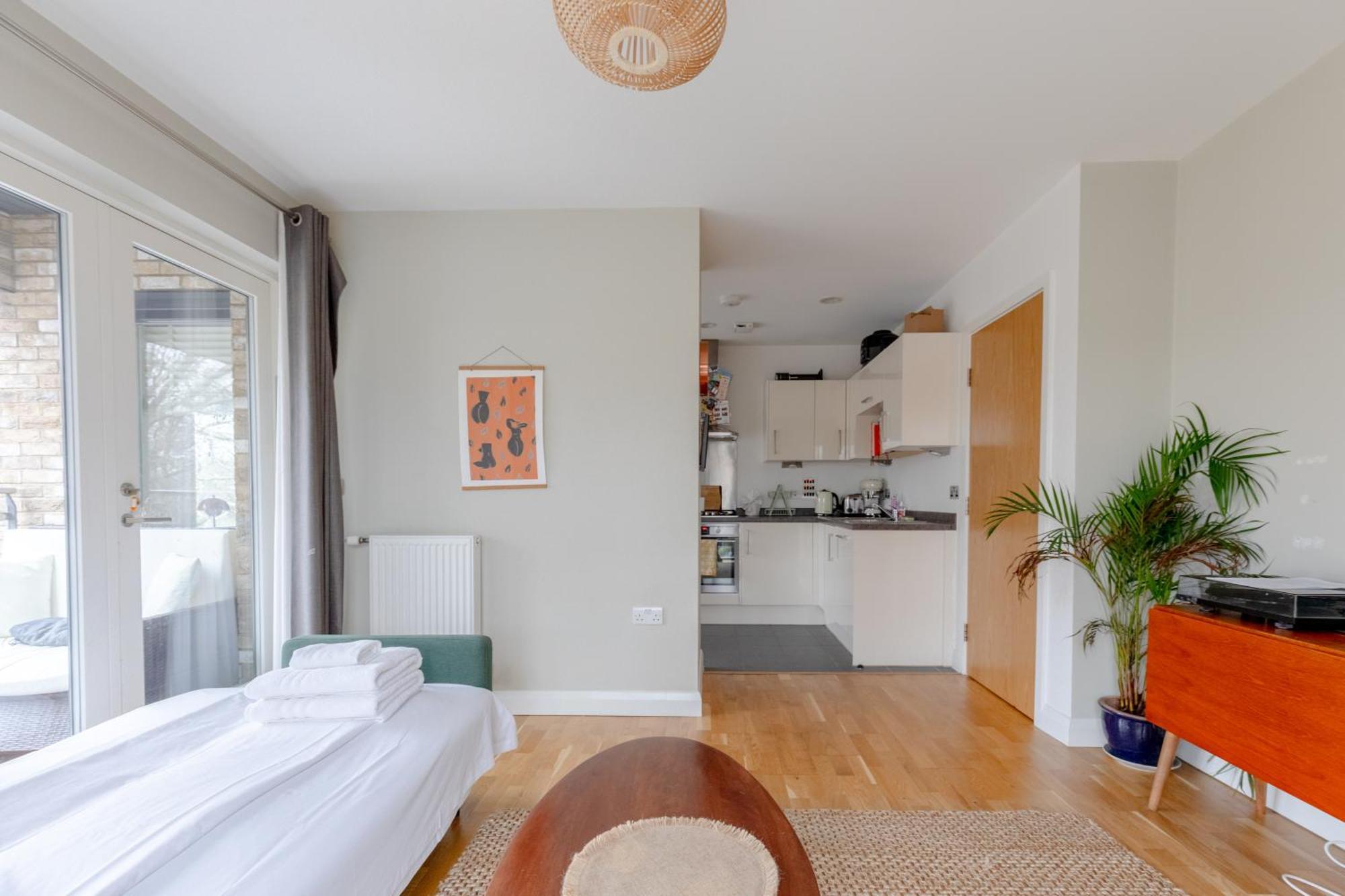Appartamento & Modern 1bd Flat With Balcony Hackney! *